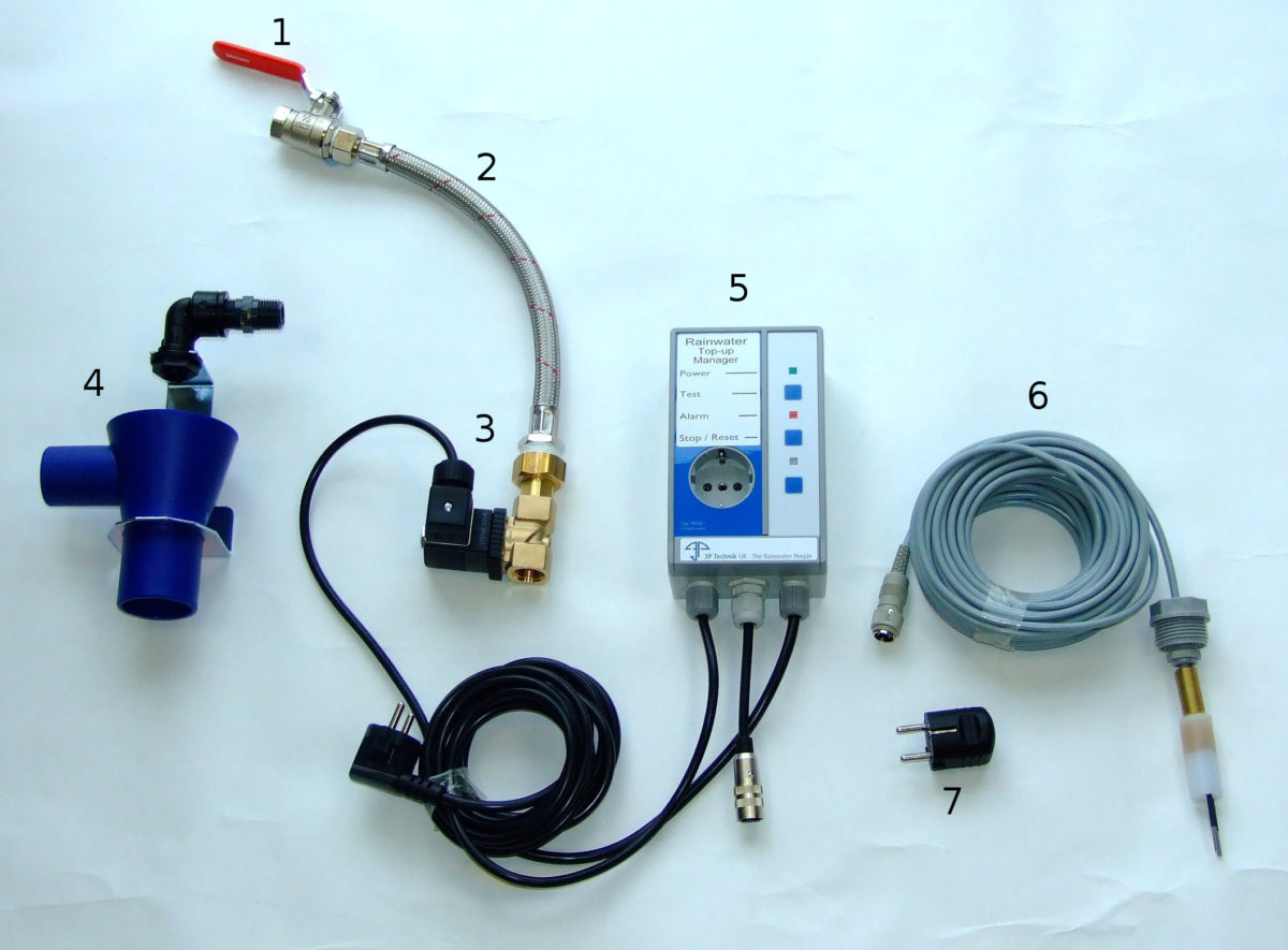 Electronic Mains Water Top-up Kit with Pump Isolation and Alarm