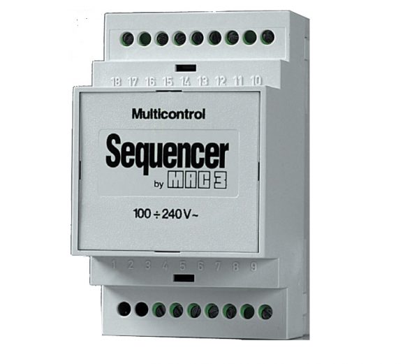 DIN Rail Mounted Pump Sequencer