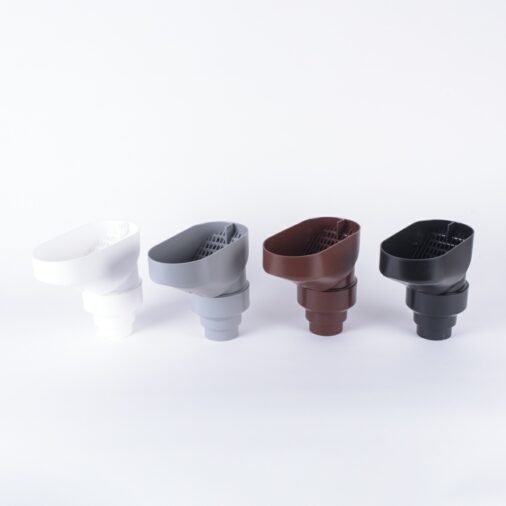 3P Leaf Catcher downpipe leaf filter - available in four colours